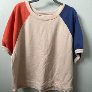 Madewell Short Sleeve Sweatshirt